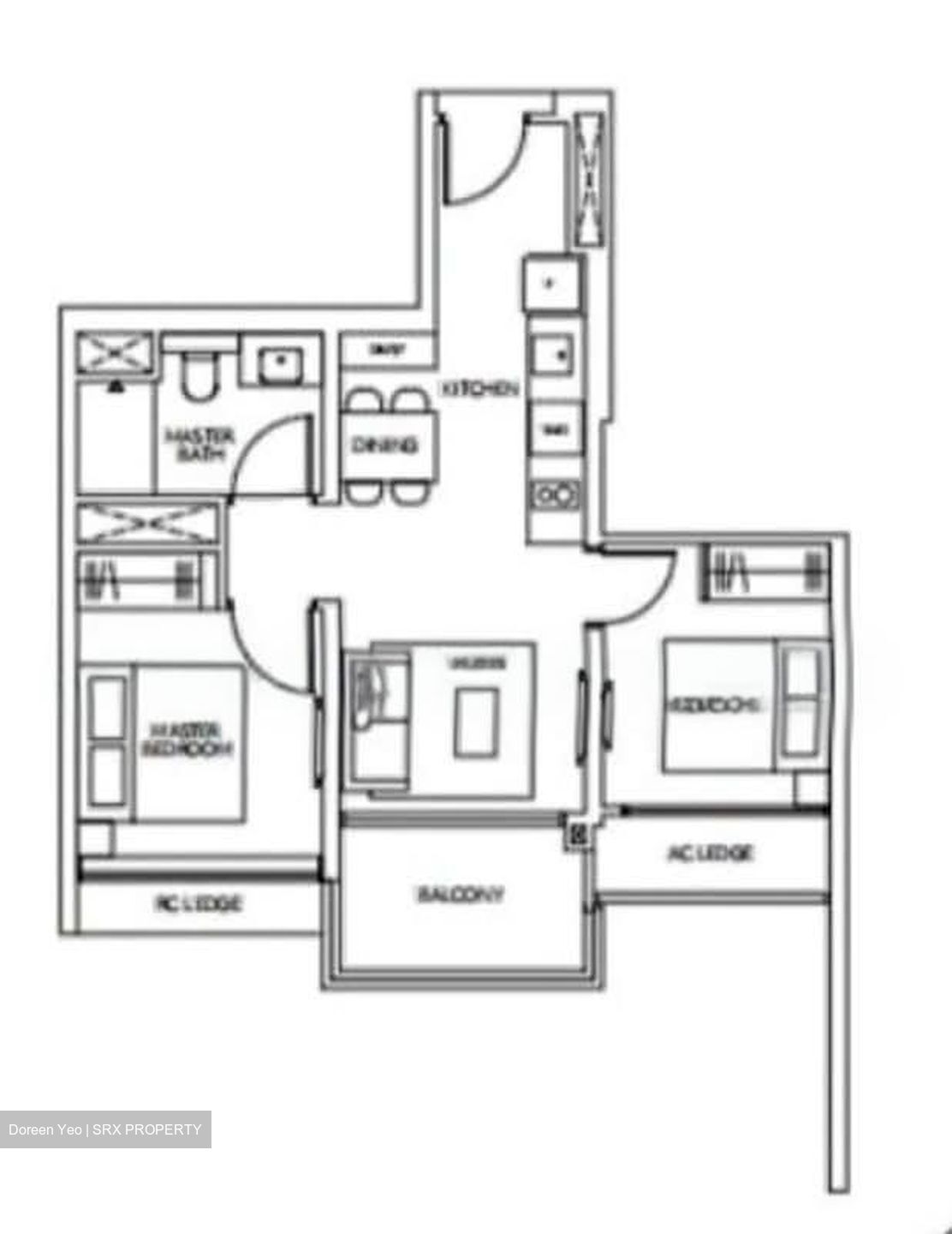 Amo Residence (D20), Apartment #529319541